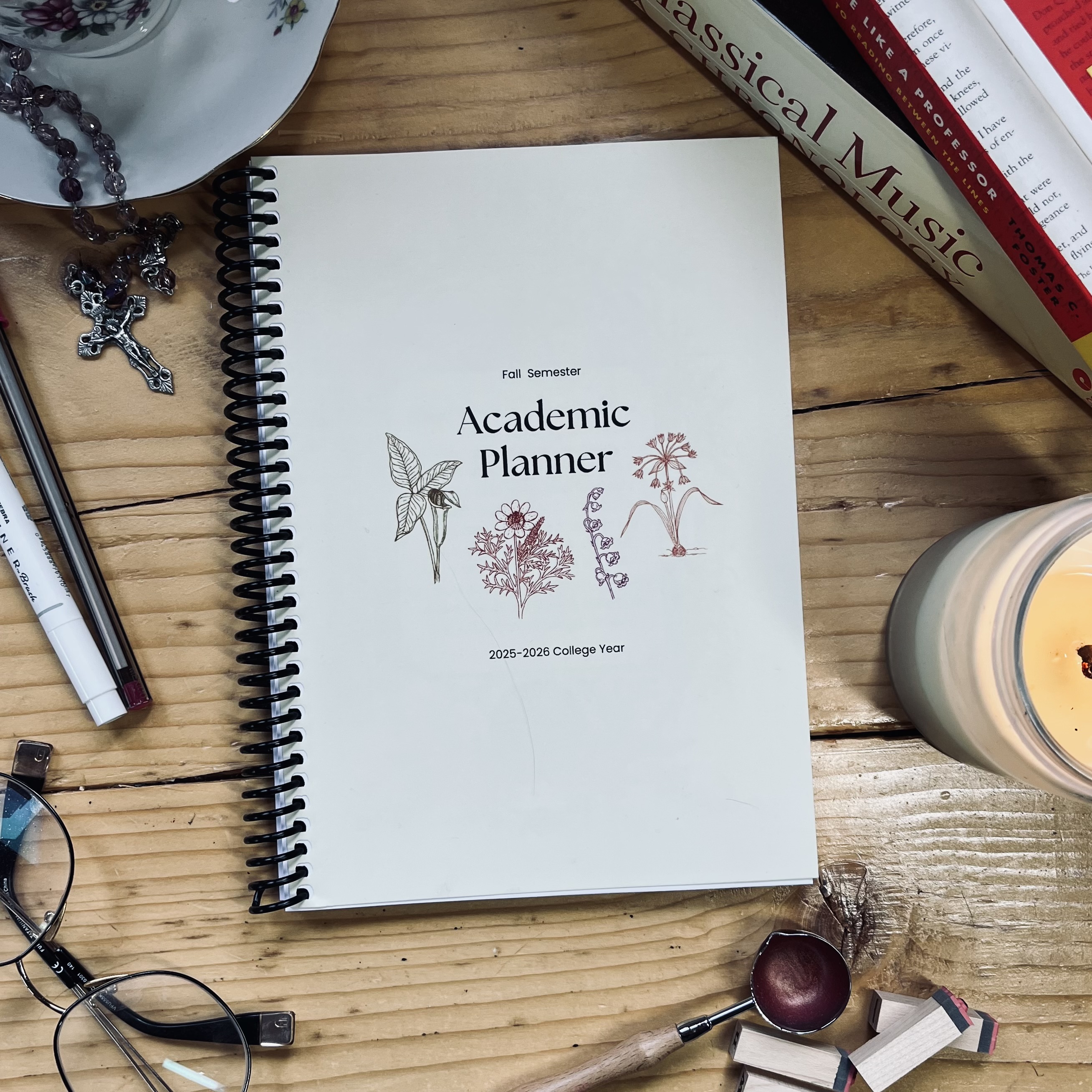 College Fall 2025 Planner